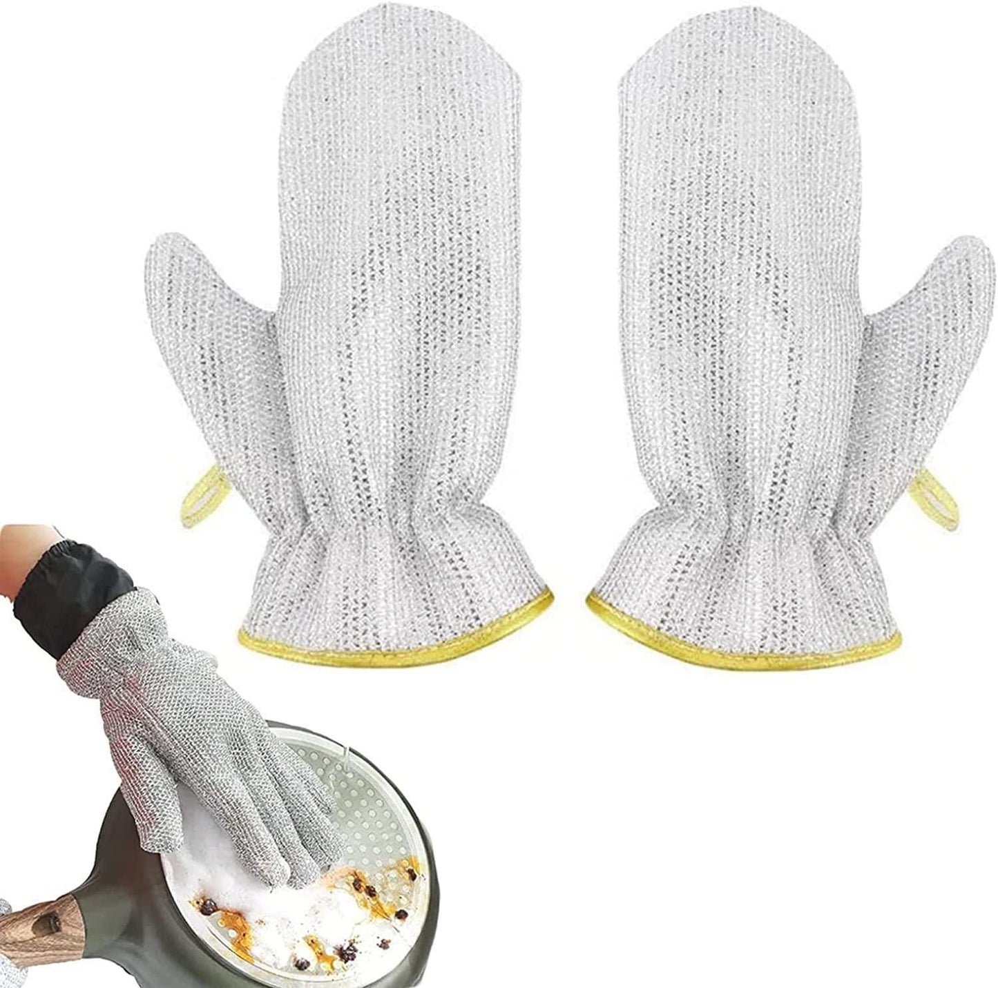 EcoScrub™ Bamboo Fiber Gloves