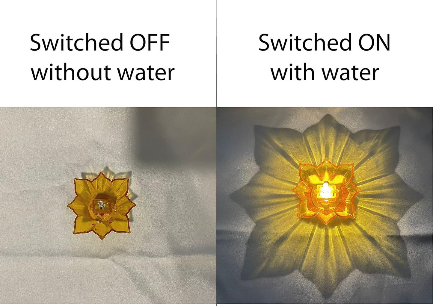 3D Reusable Reflective Shadow Colourful Diya