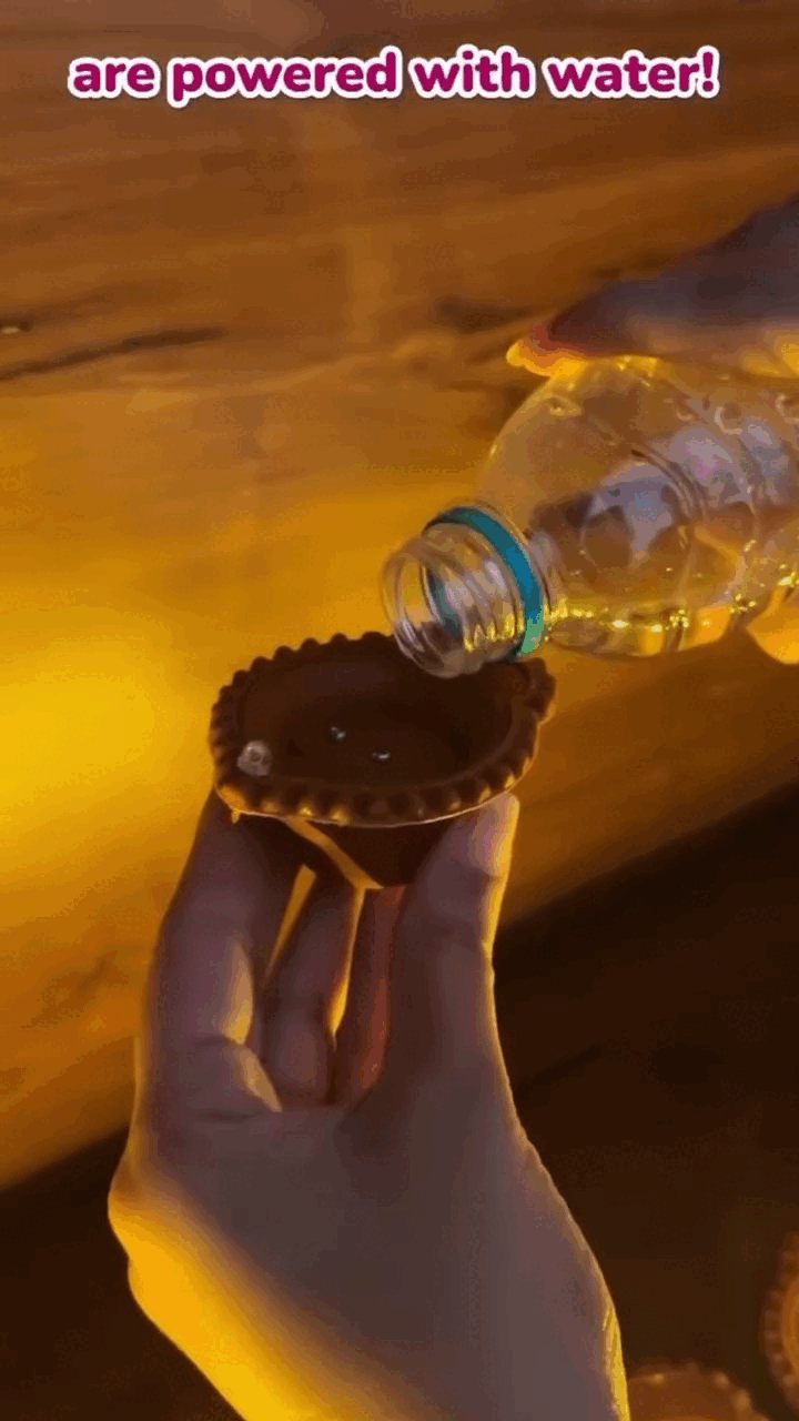 ✨ LED Light Water Sensor Diyas – Ambient Glow for Every Celebration (Pack of 6/12/18/24)